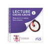 Lecture cache-cache - Livre 1 - Sons simples 3 à 4 lettres
