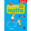 J'apprends les maths CE2 - Pack de 6 cahiers d'activités - édition 2017