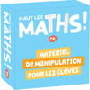 Matériel de l'élève CP (boite de matériel de manipulation avec des jetons et des cubes empilables)