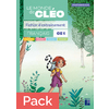 Le monde de Cléo Fichier d'entrainement CE1 + aide-mémoire - éd. 2025 (Pack de 10 fichiers)
