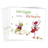 TYL ET SES AMIS CP ALBUM 3 LOLA CIGALE ET LEA FOURMI PAR 5 ED.2015