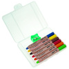 BTE 6 CRAYONS DE COULEUR EDUFIRST  ASSORTIS