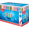 SCHOOLPEP'S LARGE CLASSPACK 144 FEUTRES COLORIS ASSORTIS