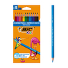 TROPICOLORS 12 CRAYONS COULEURS COLORIS ASSORTIS