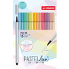 PEN 68 15 FEUTRES COLORIS PASTELS ASSORTIS