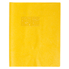 PROTÈGE-CAHIER PLASTIQUE 17X22 OPAQUE JAUNE