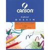 CAHIER DESSIN 17X22 CANSON BLC UNI 16 PAGES