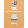 FICHES 210X297 BRISTOL UNI VERT