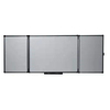 1 TABLEAU TRIPTYQUE EMAILLE 120 X 90 CM COLORIS BLANC