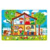 ANIMAUX SAISONS MAISON LOT DE 3  PUZZLES