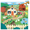 PUZZLE LA FERME 56 PIECES