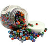 POT 250GR PERLES VERRE CHEVRONS ASSORTIES