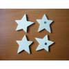 LOT DE 4 ETOILES BOIS MAGNET