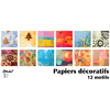 PAPIERS DECOS LOT 96 FS - (8X12 MODELES DIFF.)