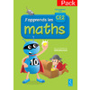 J'APPRENDS LES MATHS CE2 FICHIER ELEVE PACK DE 10 ED.2016