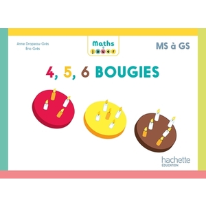 MATHS A JOUER 4 5 6 BOUGIES BOITE PSMSGS 24