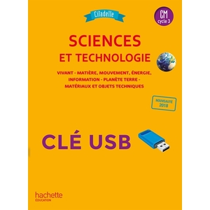 CITADELLE SCIENCES CM - CLE USB - ED 2018