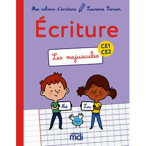 Mes cahiers d'écriture - Les majuscules - Pack 5 cahiers CE1