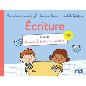 Mes cahiers d'écriture - Prélude - Pack 5 cahiers MS