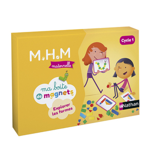 MHM Ma boite de magnets - Explorer les formes - 6 enfants