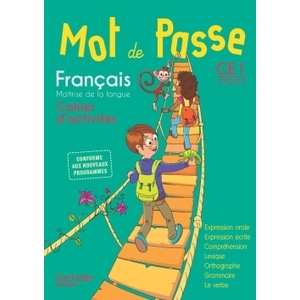 MOT PASSE FRANCAIS CE1 CAHIER ELEVE ED 2016