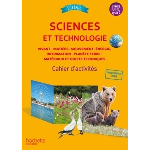 CITADELLE SCIENCES CM - CAHIER CM2 - ED 2018