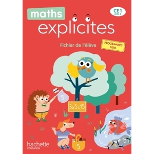 MATHS EXPLICITES CE1 - FICHIER - ED 2020