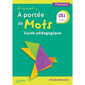 N.A PORTEE MOTS CE1 - GUIDE PEDA - ED. 2019
