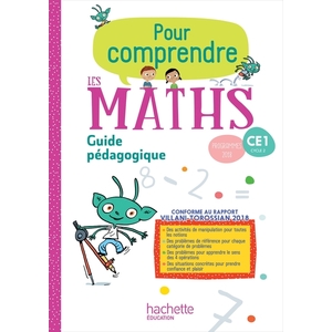 POUR COMPRENDRE LES MATHS CE1  GUIDE 2019