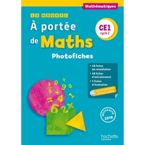 NOUVEL A PORTEE MATHS CE1 - PHOTOF  -2018