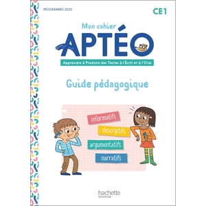 APTEO CE1 - GUIDE PEDAGOGIQUE - ED 2022