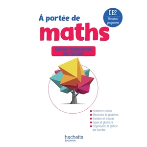 NOUVEL A PORTEE MATHS CE2 GUIDE FICHIER 2025