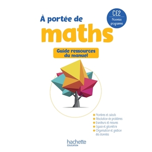 NOUVEL A PORTEE MATHS CE2 GUIDE MANUEL 2025