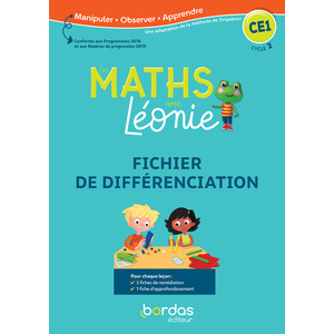 Les Maths avec Léonie CE1 2020 Fichier de différenciation photocopiable