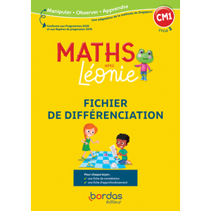 Les maths avec Léonie -  CM1 - 2022 - Fichier de différenciation photocopiable
