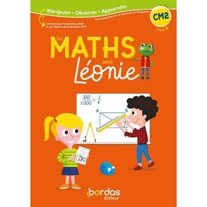 Les maths avec Léonie -  CM2 - 2023 - Cahier - élève