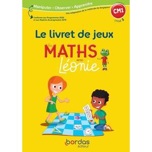 Les Maths avec Léonie CM1 2022 Livret jeux