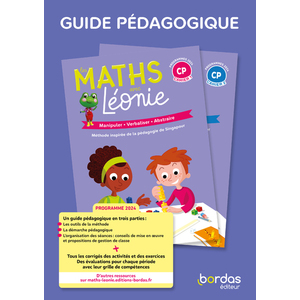 Les maths avec Léonie -  CP - 2024 - Guide pédagogique