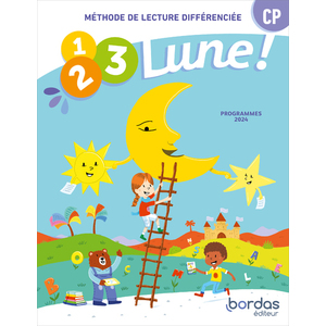 1, 2, 3, lune - méthode de lecture CP - 2024 - Manuel de code - élève