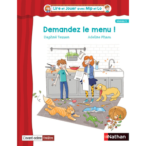 Lire et Jouer avec Mip et Lo - Pièce 2 - Cycle 2 - Demandez le menu !