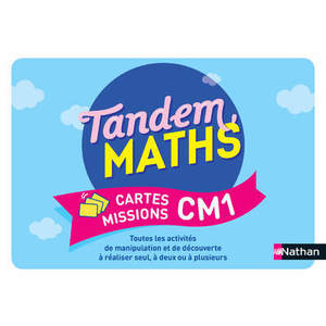 Tandem Maths - Cartes missions CM1