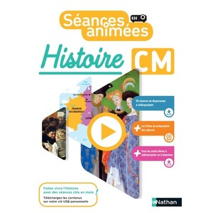 Séances animées - Histoire CM - Guide + 56 séances à vidéoprojeter
