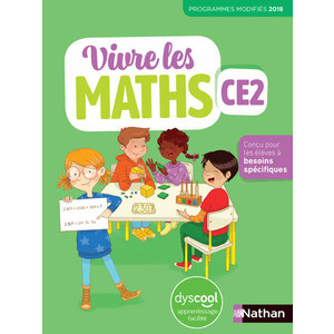 Vivre les maths - Fichier élève DYS CE2