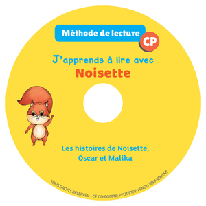 J'apprends à lire avec Noisette - CD audio CP