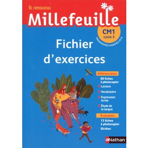 Nouveau Millefeuille - Fichier à photocopier  CM1 - Édition 2019