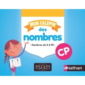 MHM - Calepin des nombres CP - Pack de 10 exemplaires