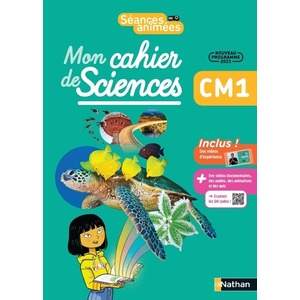 Séances animées - Mon cahier de sciences CM1