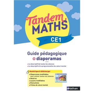 Tandem Maths - Guide pédagogique + Diaporamas CE1