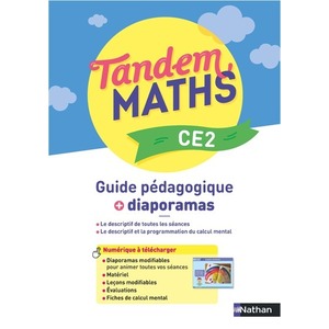 Tandem Maths - Guide pédagogique + Diaporamas CE2