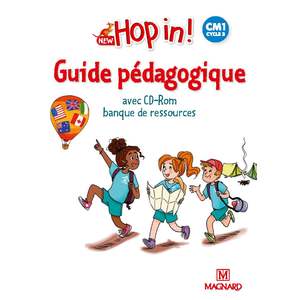 New Hop In! Anglais CM1 (2019) - Banque de ressources sur CD-Rom avec guide pédagogique papier